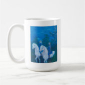 Unicorn durch die See-Tasse Kaffeetasse (Links)