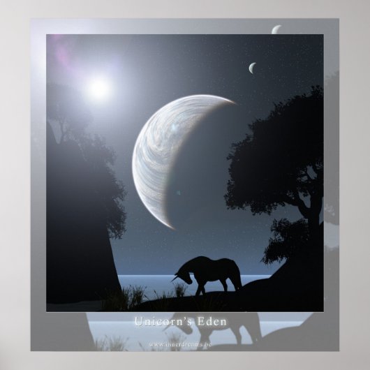 Unicorn-Eden Poster (Vorne)