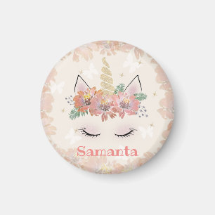 Unicorn, Einhorn, personalisiert Magnet