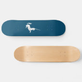 Unicorn - Einhorn Skateboard (Horizontal)