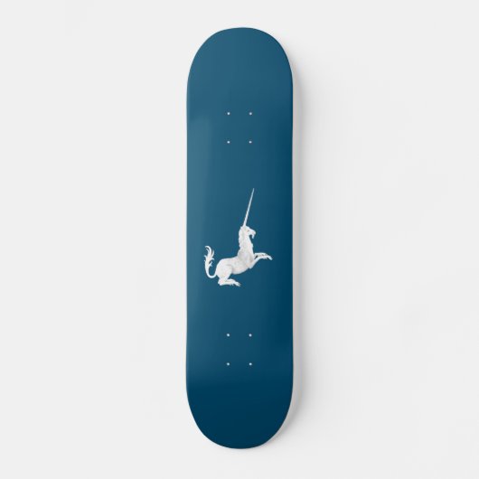Unicorn - Einhorn Skateboard (Vorderseite)