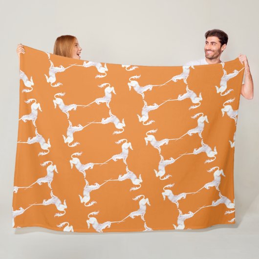 Unicorn – Einhorn – Unicorns – Einhörner Fleecedecke (Beispiel)