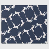 Unicorn – Einhorn – Unicorns – Einhörner Geschenkpapier (Flach)