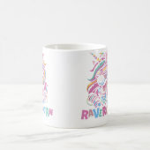 Unicorn Electro Clubbing Raver Hardtekk Techno Rav Kaffeetasse (Mittel)