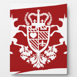 Unicorn_Emblem Fotoplatte