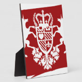 Unicorn_Emblem Fotoplatte (Seite)