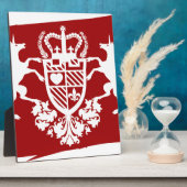 Unicorn_Emblem Fotoplatte (Seite)