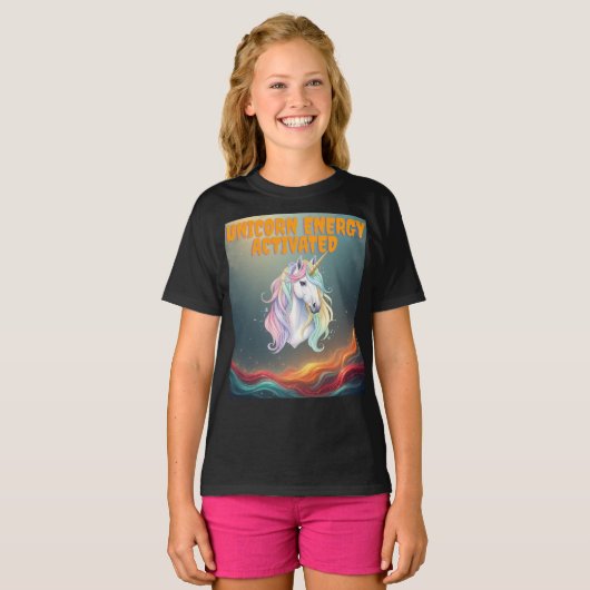 Unicorn Energy Activated T‑Shirt T-Shirt (Vorne ganz)