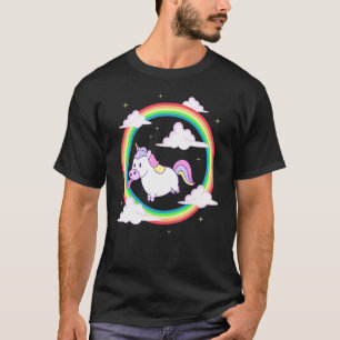 Unicorn-Enthusiasten Regenbogen Magische Legendäre T-Shirt