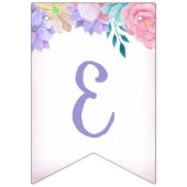 Unicorn Face Birthday Banner Personalisiert (Zweite Fahne)