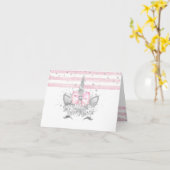 Unicorn Face Vielen Dank Karten (Gelbe Blume)