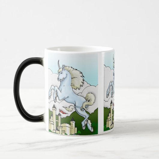 Unicorn & Fairy Castle Tasse (Links)