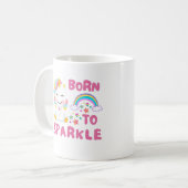 Unicorn Fan Club Magical Kids Kaffeetasse (Vorderseite Links)