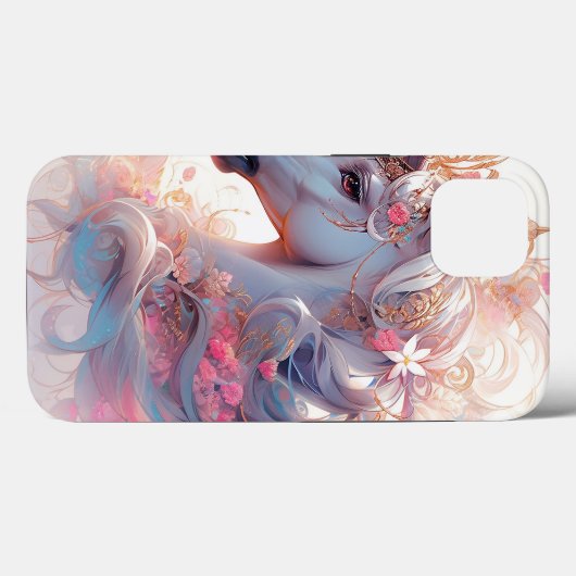 Unicorn Fantasy Art Case-Mate iPhone Hülle (Rückseite (Horizontal))