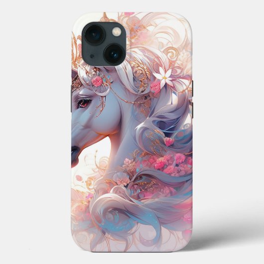 Unicorn Fantasy Art Case-Mate iPhone Hülle (Rückseite)