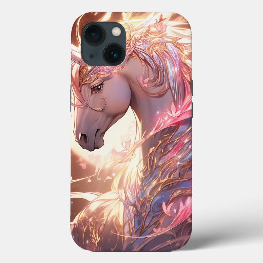 Unicorn Fantasy Art Case-Mate iPhone Hülle (Rückseite)