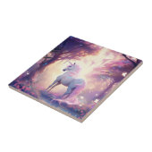 Unicorn Fantasy Art Fliese (Seite)