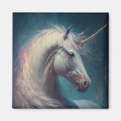 Unicorn Fantasy Art Magnet (Vorne)