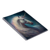 Unicorn Fantasy Art Notebook Notizblock (Rechte Seite)