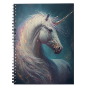 Unicorn Fantasy Art Notebook Notizblock
