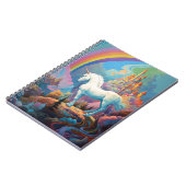 Unicorn Fantasy Art Notizblock (Linke Seite)