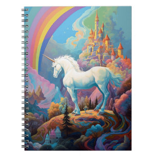 Unicorn Fantasy Art Notizblock