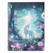 Unicorn Fantasy Art Notizblock (Vorderseite)
