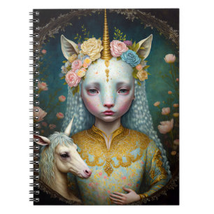 Unicorn Fantasy Art Notizblock