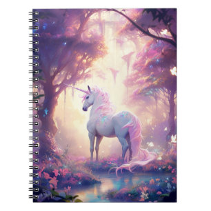 Unicorn Fantasy Art Notizblock