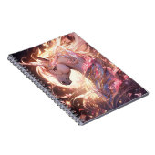 Unicorn Fantasy Art Notizblock (Rechte Seite)