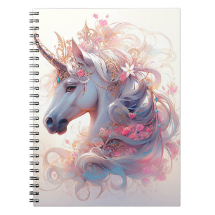 Unicorn Fantasy Art Notizblock