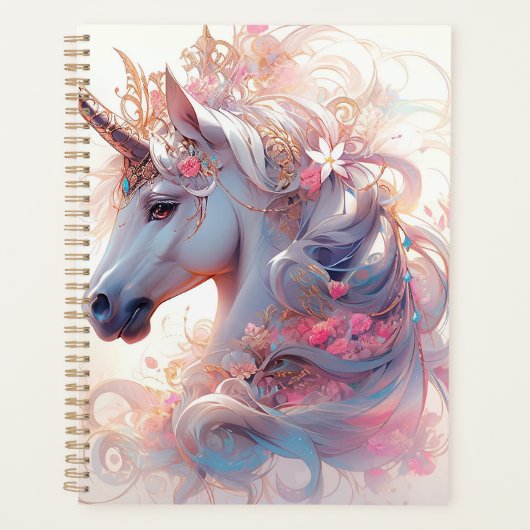 Unicorn Fantasy Art Planer (Vorderseite)