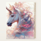 Unicorn Fantasy Art Planer (Rückseite)