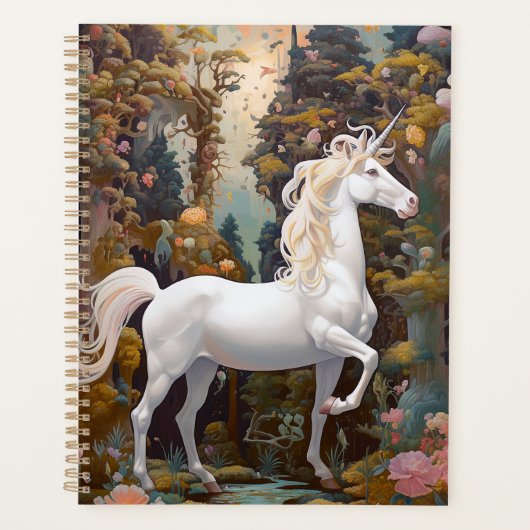 Unicorn Fantasy Art Planer (Vorderseite)