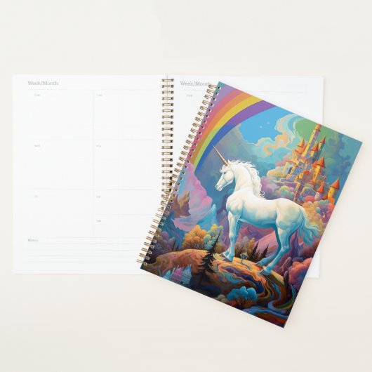 Unicorn Fantasy Art Planer (Anzeige)