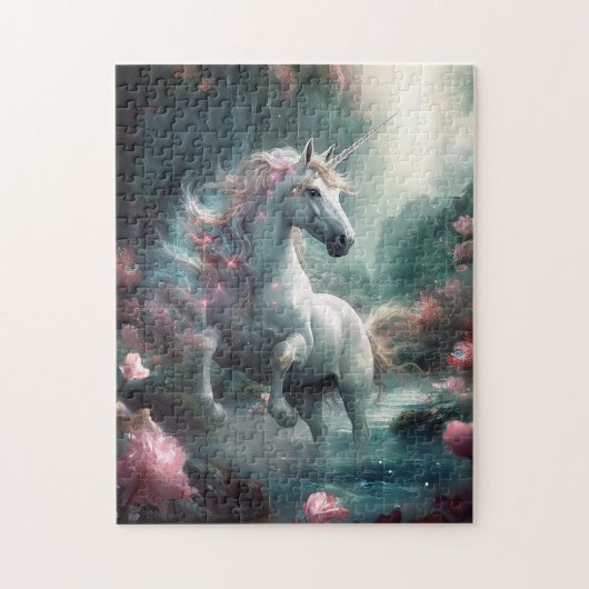Unicorn Fantasy Art Puzzle (Vertikal)