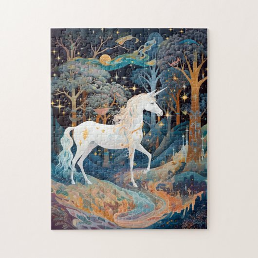 Unicorn Fantasy Art Puzzle (Vertikal)