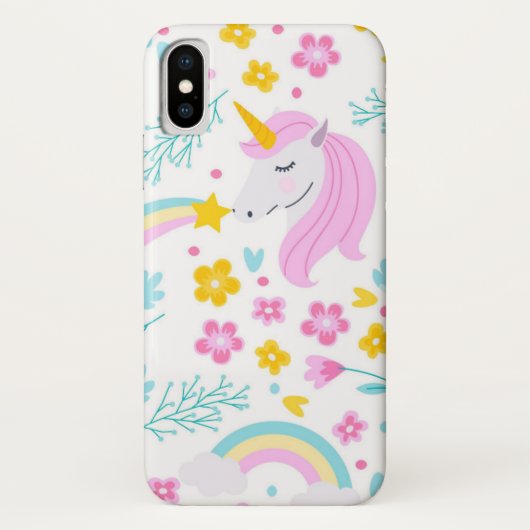 Unicorn Fantasy Case-Mate iPhone Hülle (Rückseite)