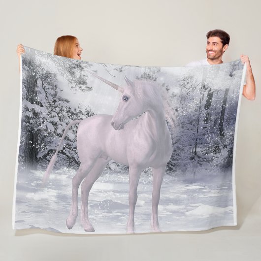 Unicorn Fantasy Fleece Blanket (Beispiel)