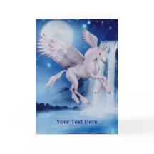 Unicorn Fantasy Horse Foto Card