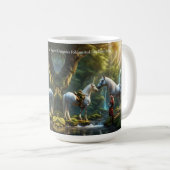 Unicorn Fantasy Kaffeetasse (VorderseiteRechts)