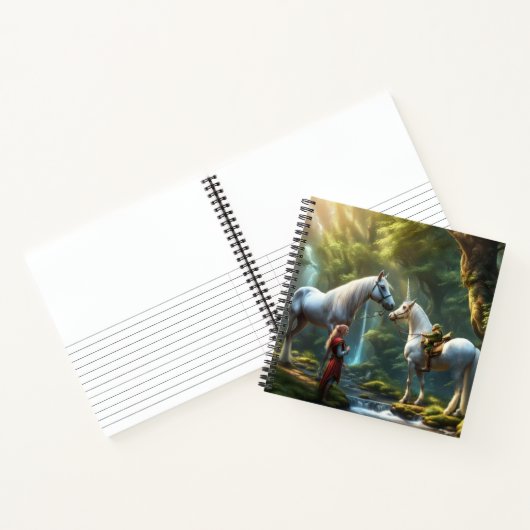 Unicorn Fantasy Notizblock (Innenseite)