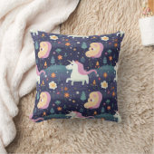Unicorn Fantasy Pattern Kissen (Decke)