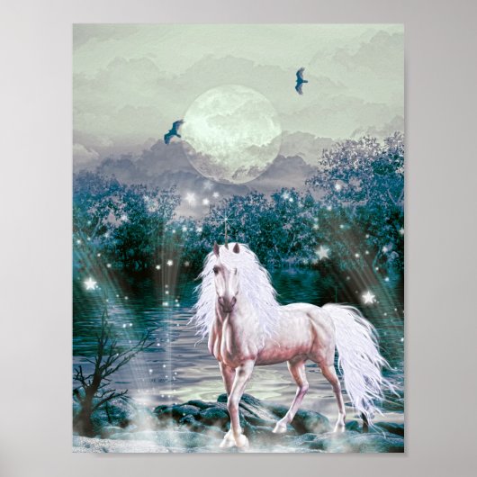 Unicorn Fantasy Poster (Vorne)