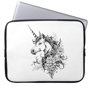 Unicorn Fantasy Wild Animal Illustration Kunst, Di Laptopschutzhülle