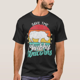 Unicorn Fat Rett The Chubby Unicorns Vintag T-Shirt