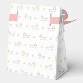 Unicorn Favor Box Geschenkschachtel (Rückseite)