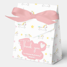 Unicorn Favor Box