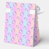 Unicorn Favor Box Geschenkschachtel (Rückseite)