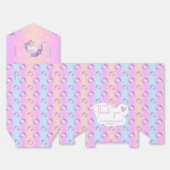 Unicorn Favor Box Geschenkschachtel (Ungefaltet)